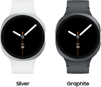 Samsung Galaxy Watch8 LTE 40mm Smartwatch – Graphite & Silver