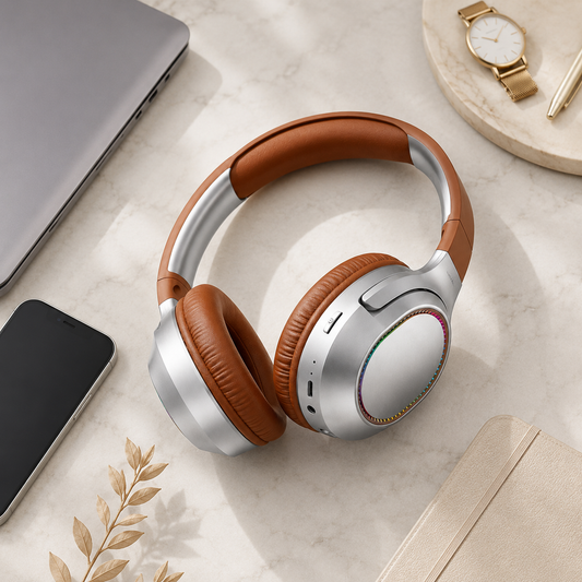 Elite Wireless Headphones – Premium Hi-Fi Sound, Soft Leather Comfort & Long Battery Life