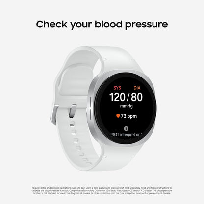 Samsung Galaxy Watch8 LTE 40mm Smartwatch – Graphite & Silver
