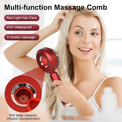 Scalp 3-in-1 Electric Scalp Massager – 360° Shiatsu Head Massage Brush, Waterproof Cordless Hair Care Device – جهاز تدليك فروة الرأس الكهربائي 3 في ، جهاز لاسلكي مقاوم للماء للعناية بالشعر وتدليك الرأس والاسترخاء