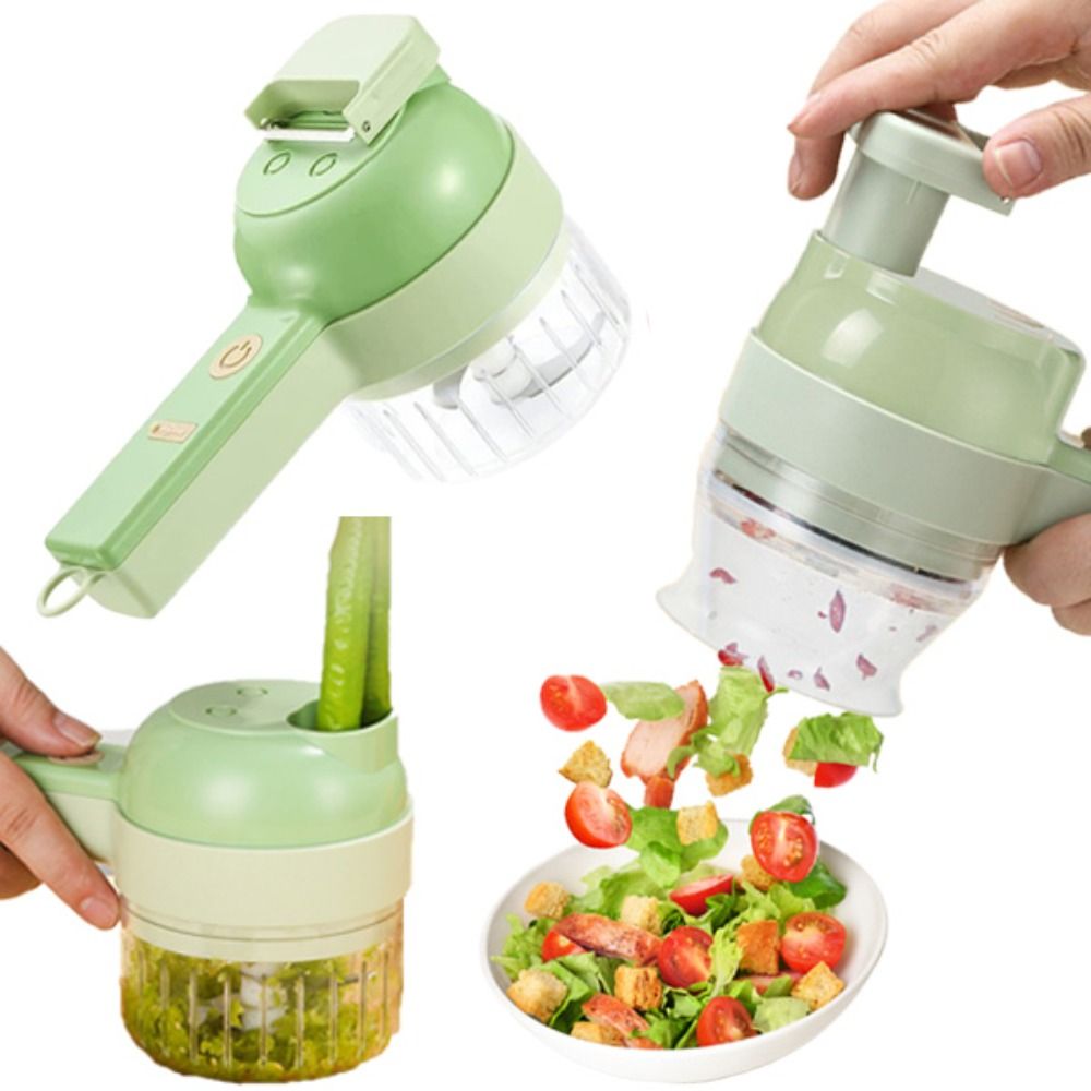 Wireless Electric Garlic Masher & Chopper – Multi-Purpose Kitchen Tool