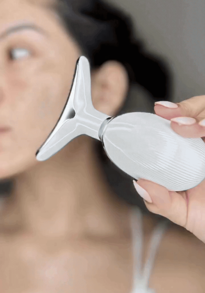 Neck & Face Firming Massager, Anti-Wrinkle Beauty Device, Double Chin Sculpting & Skin Tightening Tool  -    جهاز شد الوجه والرقبة، مساج مضاد للتجاعيد، نحت الذقن المزدوج وشد البشرة
