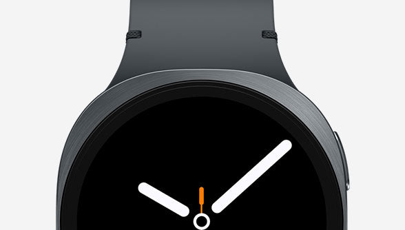Samsung Galaxy Watch8 Graphite 40mm front view