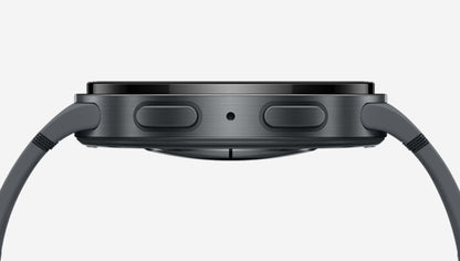 Samsung Galaxy Watch8 Graphite 40mm side view