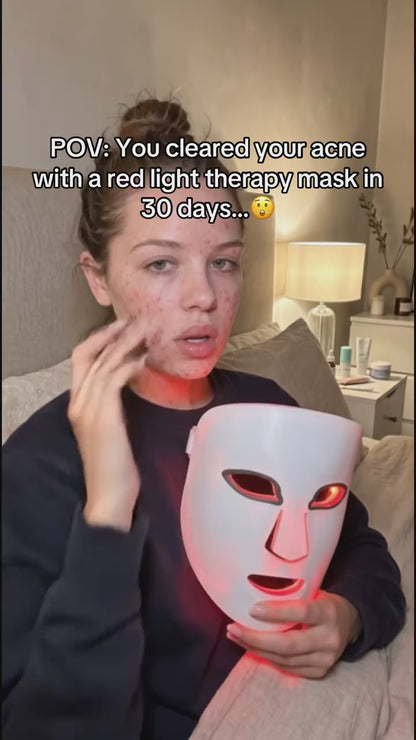 7-Color Light Therapy Face Mask | قناع الوجه بتقنية العلاج بالضوء LED